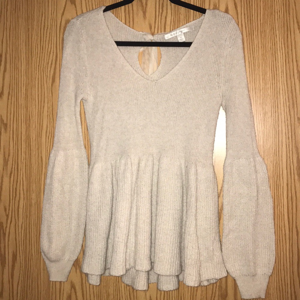 LC Lauren Conrad fit and flare long sleeve